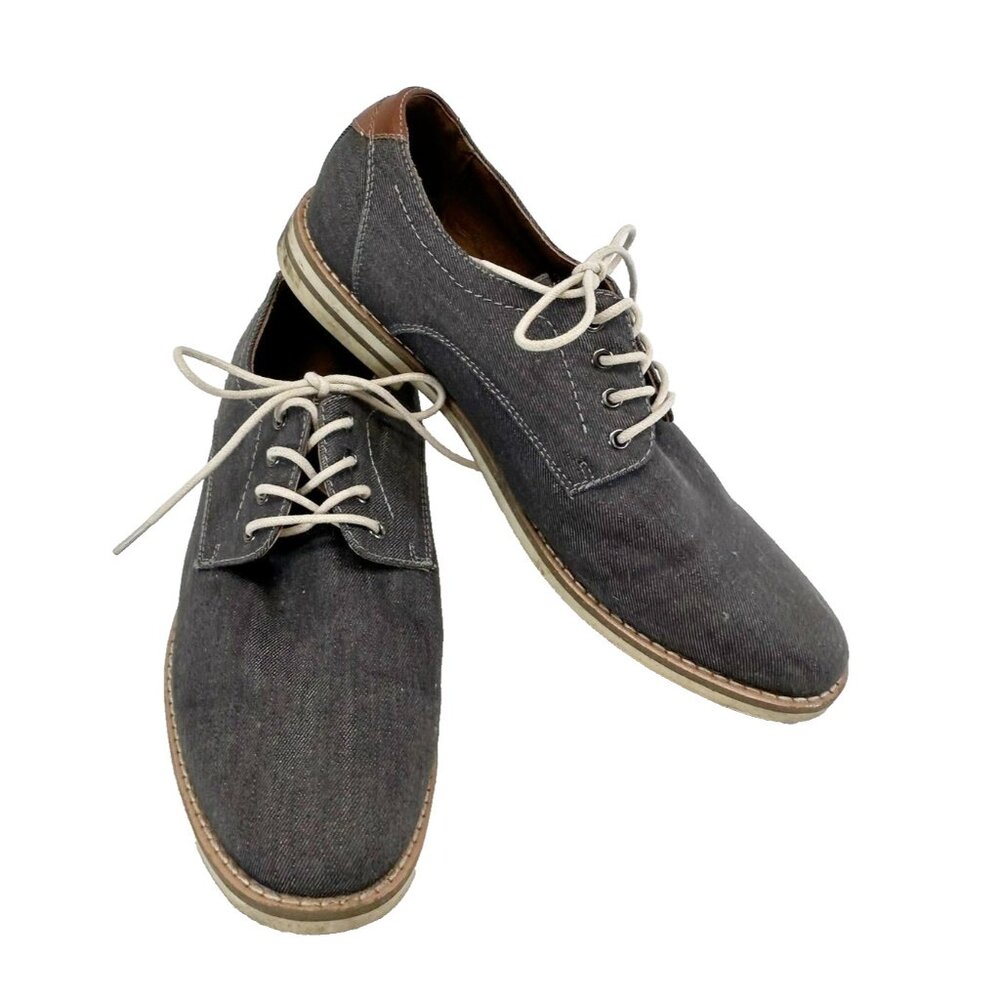 Sonoma Mens Vitalize By Ortholite Black Oxford Shoes Size 10.5 M